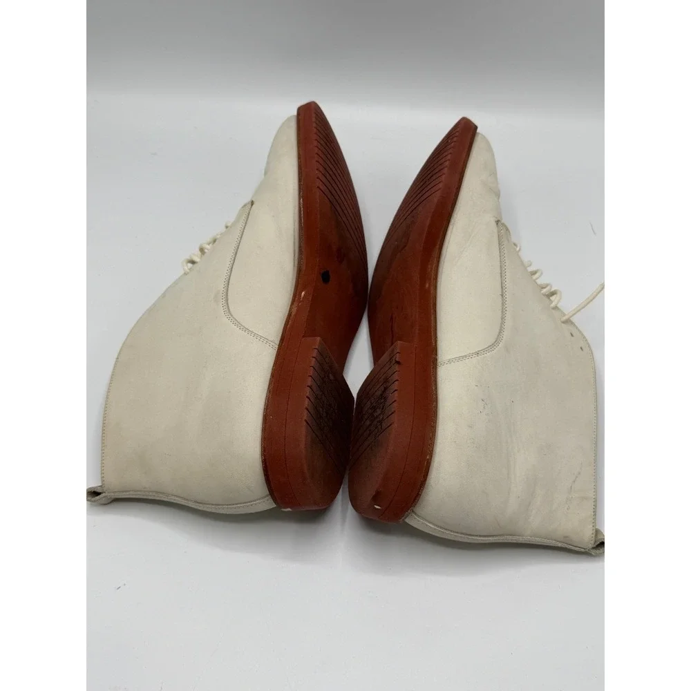 New Republic 8701 Chukka Boots Cream Mens Size 11.5 No Box